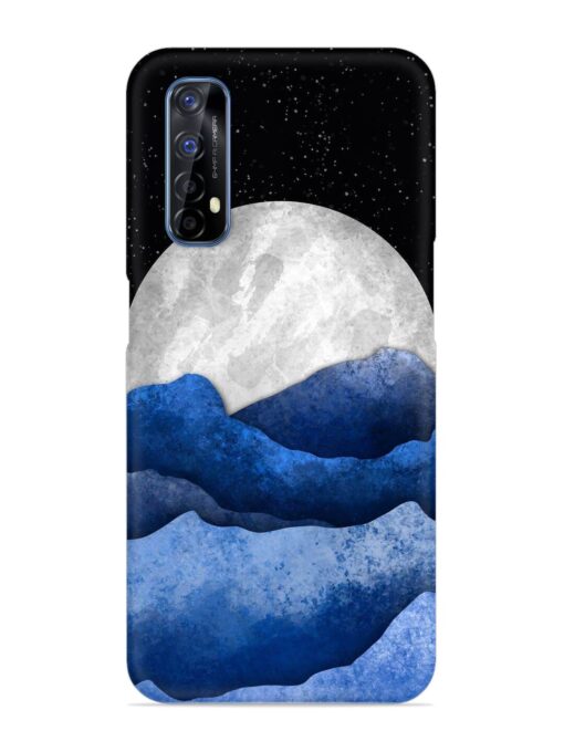 Full Moon Mountain Vector Snap Case for Realme Narzo 20 Pro Zapvi