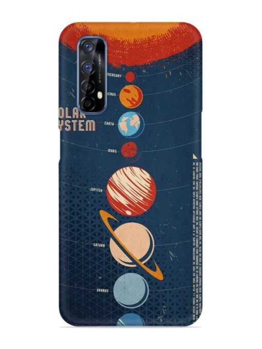 Solar System Vector Snap Case for Realme Narzo 20 Pro