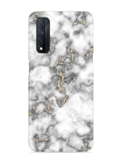 Gray And Gold Marble Snap Case for Realme Narzo 30 (4G)