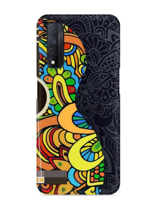 Guitar Vector Art Snap Case for Realme Narzo 30 (4G) Zapvi