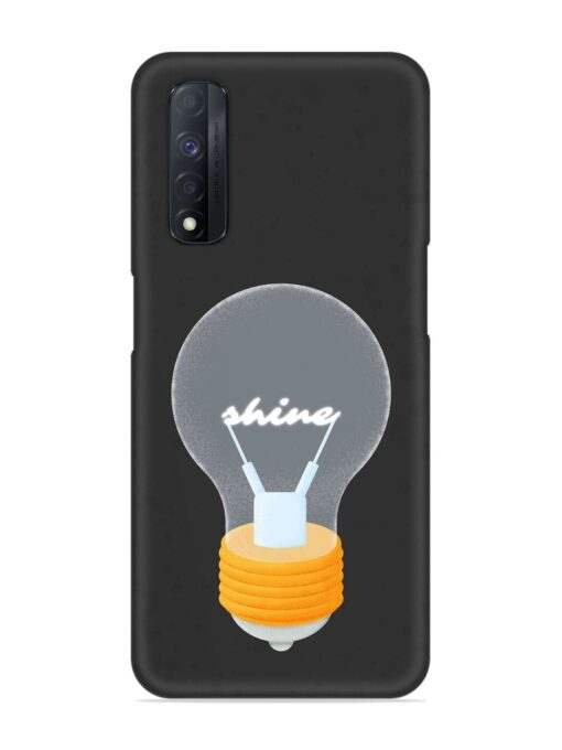 Bulb Background Snap Case for Realme Narzo 30 (4G)