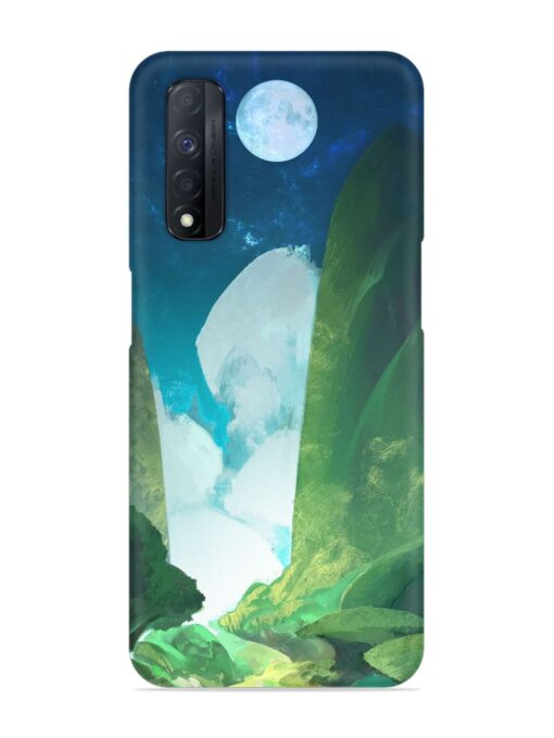 Abstract Art Of Nature Snap Case for Realme Narzo 30 (4G) Zapvi