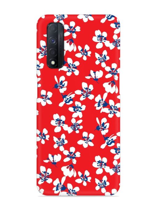 Hand Drawn Abstract Snap Case for Realme Narzo 30 (4G)