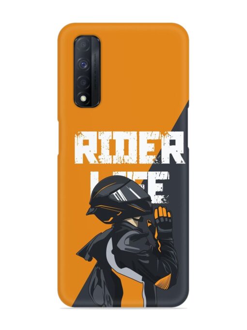 Rider Life Snap Case for Realme Narzo 30 (4G) Zapvi