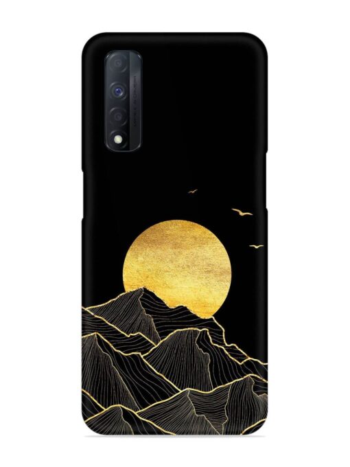 Golden Sunrise Snap Case for Realme Narzo 30 (4G)