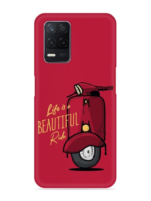 Life Is Beautiful Rides Snap Case for Realme Narzo 30 (5G)