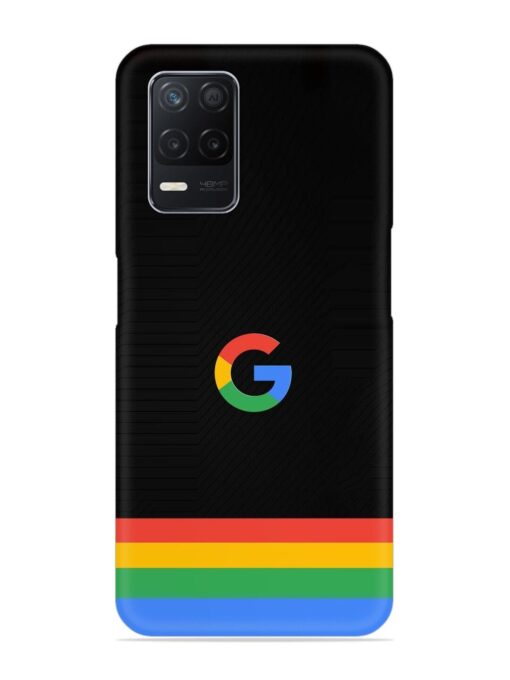 Google Logo Art Snap Case for Realme Narzo 30 (5G)