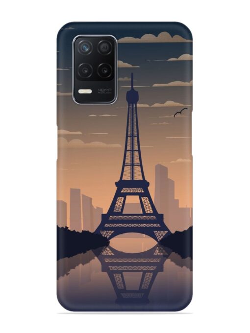 France Paris Eiffel Tower Gradient Snap Case for Realme Narzo 30 (5G)