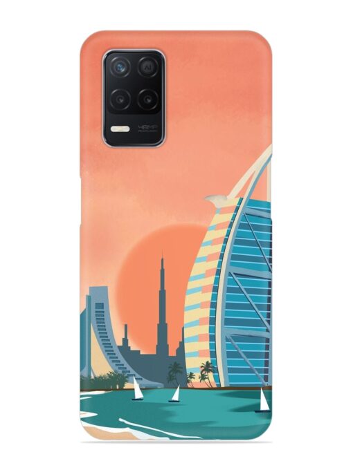 Dubai Architectural Scenery Snap Case for Realme Narzo 30 (5G) Zapvi