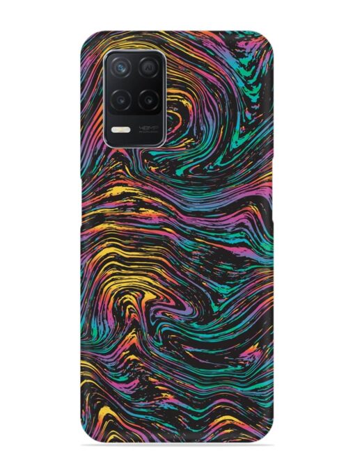 Abstract Liquid Colors Snap Case for Realme Narzo 30 (5G) Zapvi