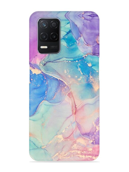 Alcohol Ink Colors Snap Case for Realme Narzo 30 (5G) Zapvi