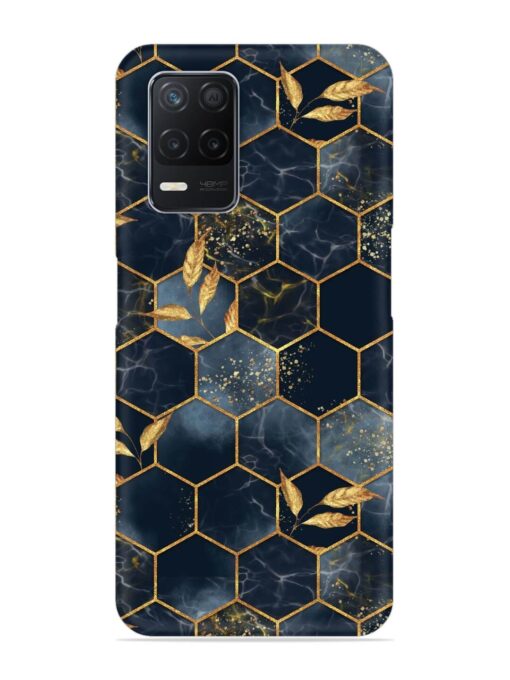 Marble Hexagon Seamless Snap Case for Realme Narzo 30 (5G) Zapvi