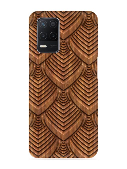 Carved Pattern On Snap Case for Realme Narzo 30 (5G)