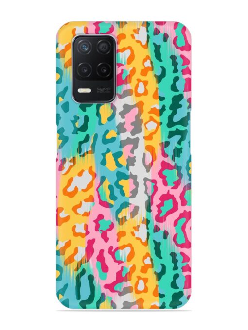 Seamless Vector Colorful Snap Case for Realme Narzo 30 (5G)