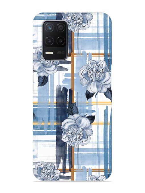 Watercolor Pattern Rose Snap Case for Realme Narzo 30 (5G) Zapvi