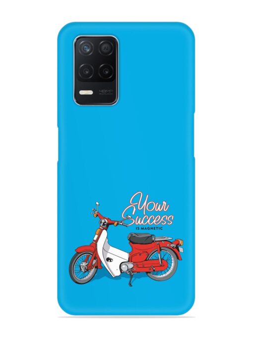 Motorcycles Image Vector Snap Case for Realme Narzo 30 (5G) Zapvi