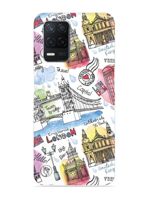 Vector London Landmark Snap Case for Realme Narzo 30 (5G)