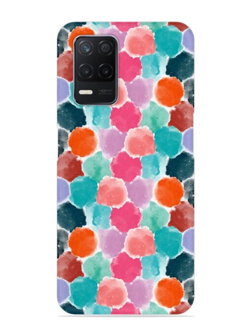 Colorful Seamless Pattern Snap Case for Realme Narzo 30 (5G) Zapvi