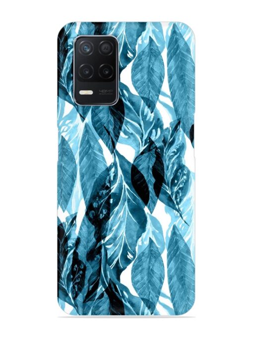 Leaves Pattern Jungle Snap Case for Realme Narzo 30 (5G) Zapvi