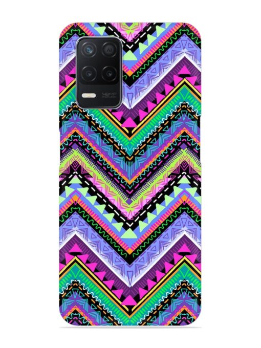 Tribal Aztec Print Snap Case for Realme Narzo 30 (5G)