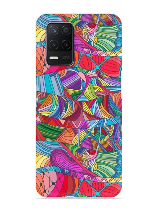 Seamless Patterns Hand Drawn Snap Case for Realme Narzo 30 (5G)