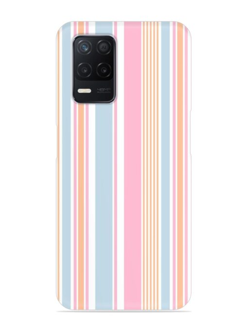 Stripe Seamless Pattern Snap Case for Realme Narzo 30 (5G) Zapvi