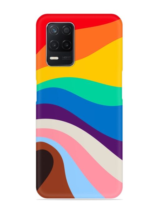 Minimal Pride Art Snap Case for Realme Narzo 30 (5G) Zapvi