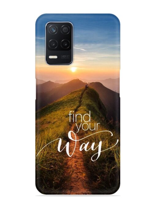 Find Your Way Snap Case for Realme Narzo 30 (5G) Zapvi