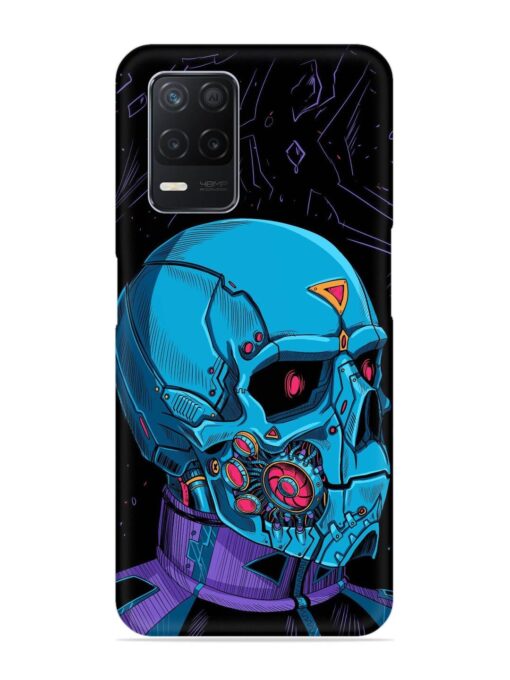 Skull Robo Vector Snap Case for Realme Narzo 30 (5G) Zapvi