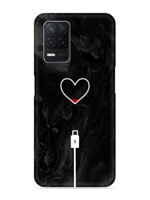 Heart Charging Vector Snap Case for Realme Narzo 30 (5G) Zapvi