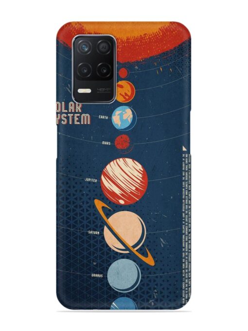 Solar System Vector Snap Case for Realme Narzo 30 (5G)