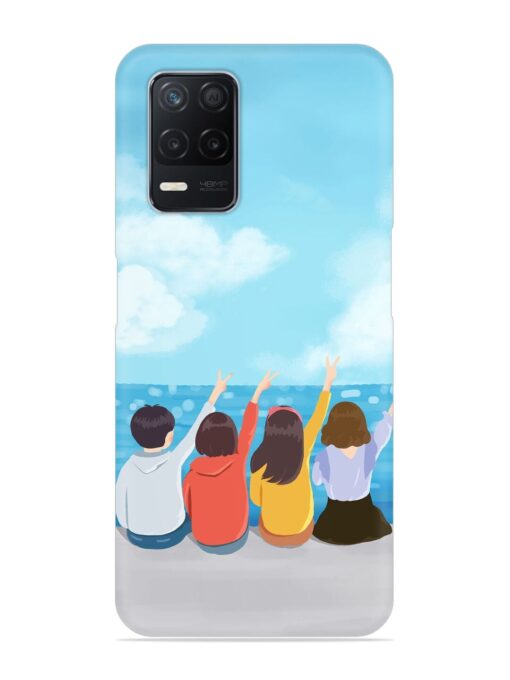 Happy Kids Snap Case for Realme Narzo 30 (5G)