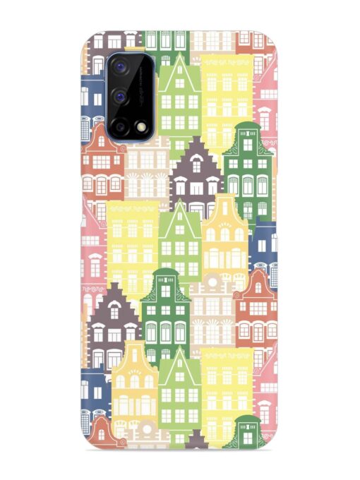 Seamless Shapes Pattern Snap Case for Realme Narzo 30 Pro (5G) Zapvi