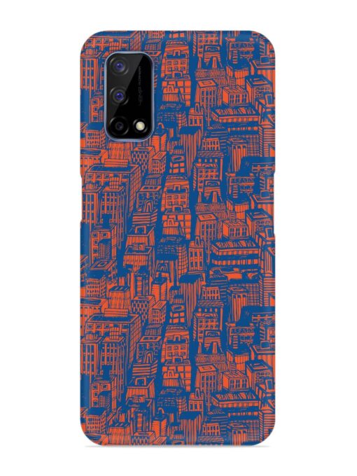 Hand Drawn Seamless Snap Case for Realme Narzo 30 Pro (5G)