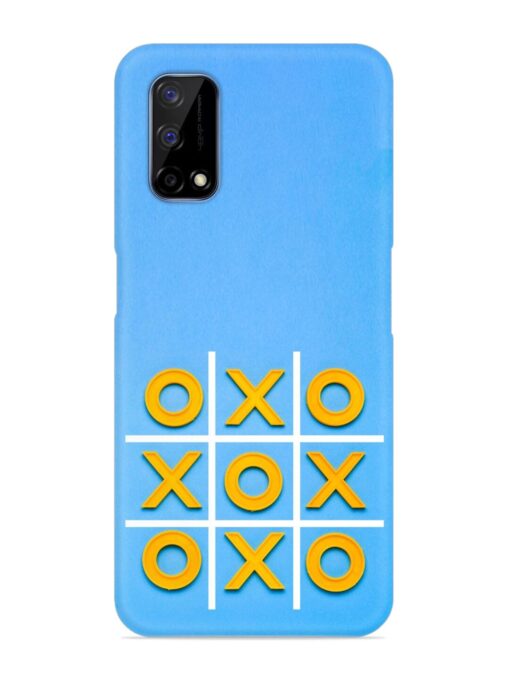 Yellow Plastic Crosses Snap Case for Realme Narzo 30 Pro (5G) Zapvi