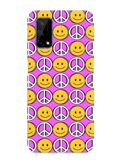 Smiley Face Peace Snap Case for Realme Narzo 30 Pro (5G)