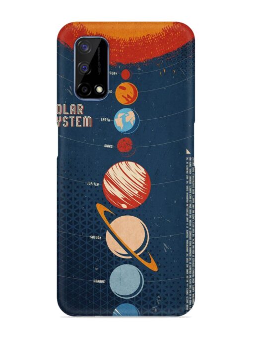 Solar System Vector Snap Case for Realme Narzo 30 Pro (5G)