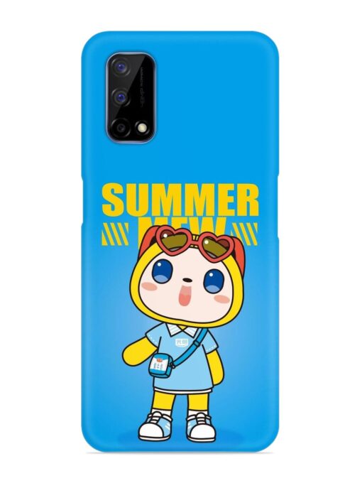 Summer Mew Cartoon Snap Case for Realme Narzo 30 Pro (5G)