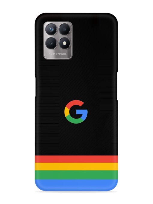 Google Logo Art Snap Case for Realme Narzo 50 (4G)