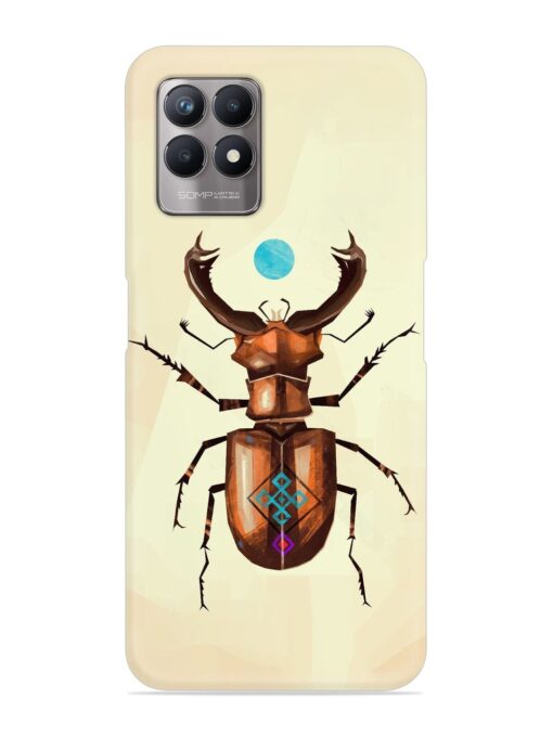 Stag Beetle Vector Snap Case for Realme Narzo 50 (4G)