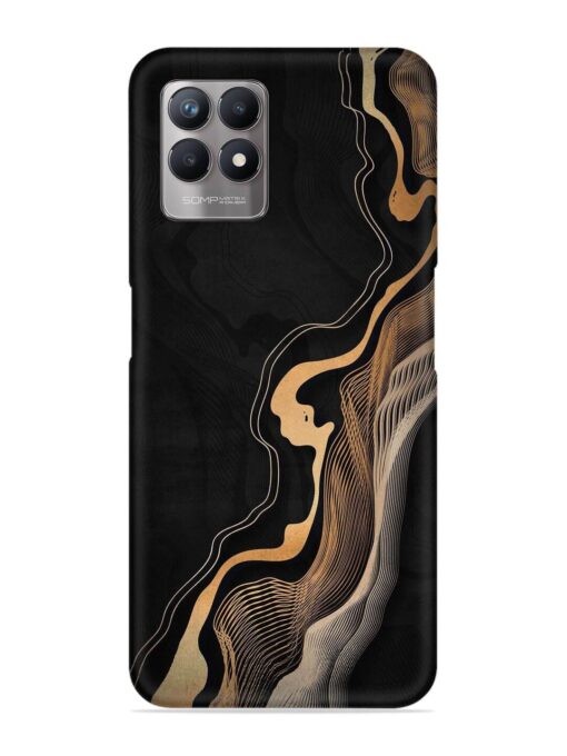 Abstract Art Snap Case for Realme Narzo 50 (4G) Zapvi