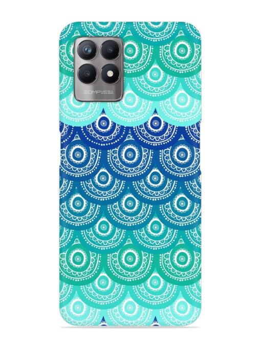 Ethnic Seamless Pattern Snap Case for Realme Narzo 50 (4G) Zapvi