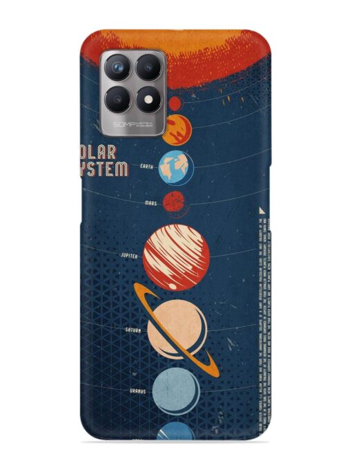 Solar System Vector Snap Case for Realme Narzo 50 (4G)