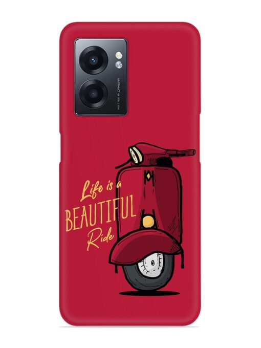 Life Is Beautiful Rides Snap Case for Realme Narzo 50 (5G)