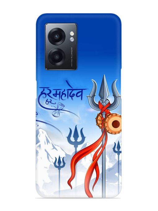 Har Har Mahadev Trishul Snap Case for Realme Narzo 50 (5G)