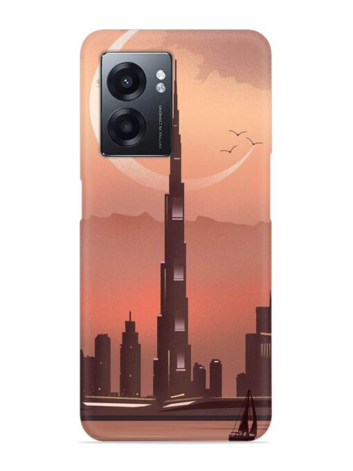 Landmark Burj Khalifa Snap Case for Realme Narzo 50 (5G)