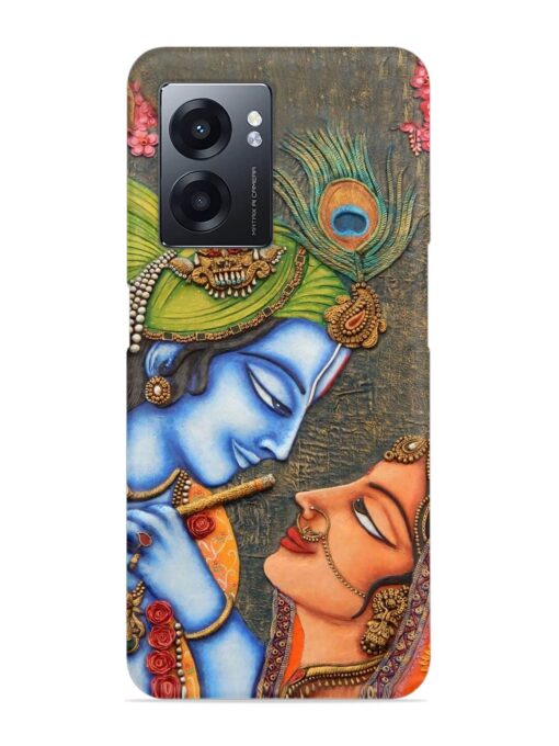 Lord Radha Krishna Flute Art Snap Case for Realme Narzo 50 (5G)