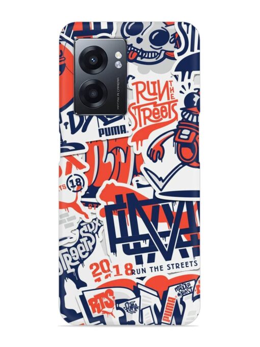 Run The Street Snap Case for Realme Narzo 50 (5G) Zapvi