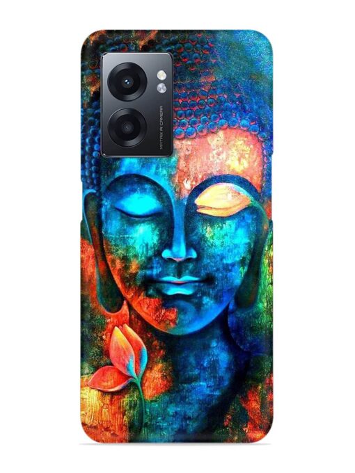 Buddha Painting Snap Case for Realme Narzo 50 (5G)