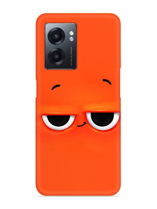 Smiley Face Snap Case for Realme Narzo 50 (5G) Zapvi